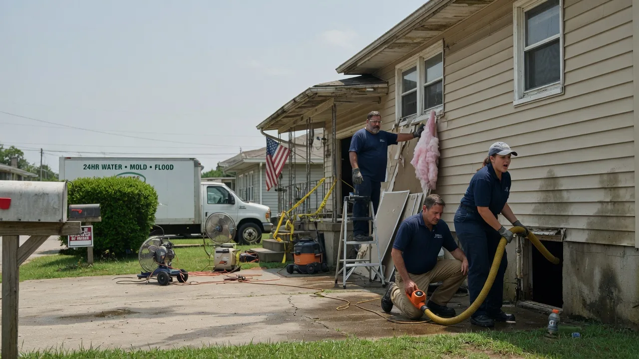 Water Damage Repair in Chattanooga, OK near me